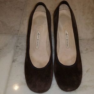 Lisa Nading Brown Suede Heels Size 40